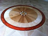 Beautiful Circular Woodwork Floor