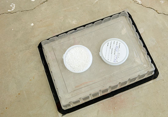 surface-based calcium chloride test