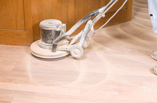 sanding engineered hardwood flooring