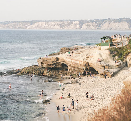 San Diego beach